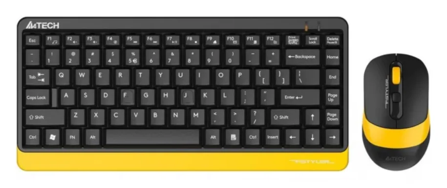 Клавиатура и мышь A4Tech FG1110 BUMBLEBEE