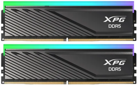 Оперативная память ADATA LANCER RGB DDR5 32 ГБ (2×16 ГБ) 6000 МГц (AX5U6000C2816G-DTLABRBK)