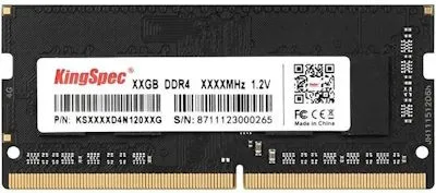 Оперативная память KINGSPEC KS3200D4N12004G DDR4 SO-DIMM 4 ГБ 3200 МГц