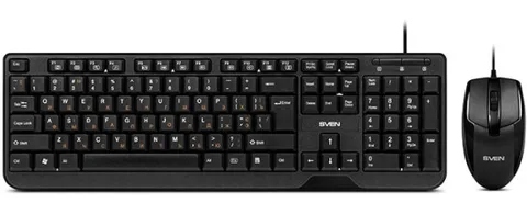 Клавиатура и мышь Sven KB-S330C Black USB