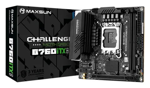 Материнская плата MAXSUN Challenger B760ITX D5