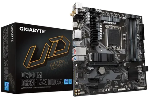 Материнская плата GIGABYTE B760M DS3H AX DDR4