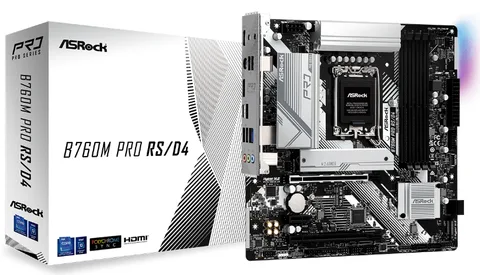 Материнская плата ASRock B760M PRO RS/D4