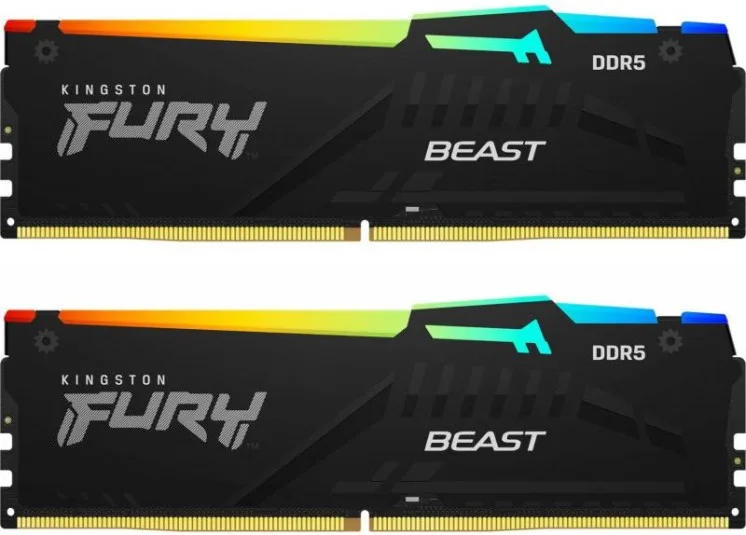 Оперативная память Kingston FURY KF556C40BBAK2-64 DDR5 64 ГБ (2×32 ГБ) 5600 МГц