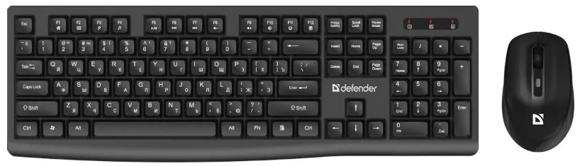 Клавиатура и мышь Defender Seoul C-972