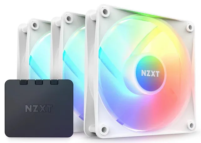 Вентилятор NZXT F120 RGB Core, белый