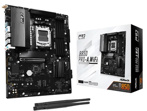 Материнская плата ASRock B850 PRO-A WIFI
