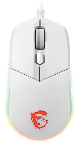 Мышь MSI Clutch GM11 S12-0401970-CLA белый оптическая (5000dpi) USB (5but) (1997777)