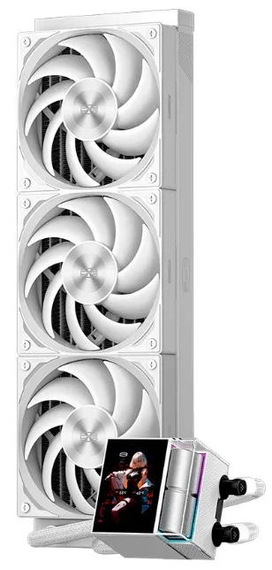Система охлаждения PCCooler DS360 Display ARGB WH