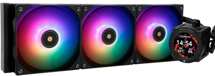 Система охлаждения Thermalright Core Vision 360 ARGB (C-VISION-360-BL-ARGB)