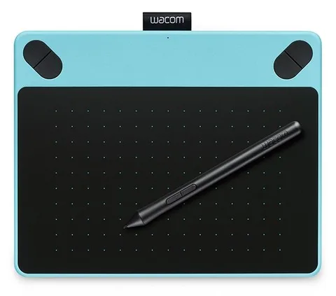 Графический планшет Wacom Intuos Comic PenTouch S, синий
