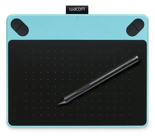 Графический планшет Wacom Intuos Comic PenTouch S, синий