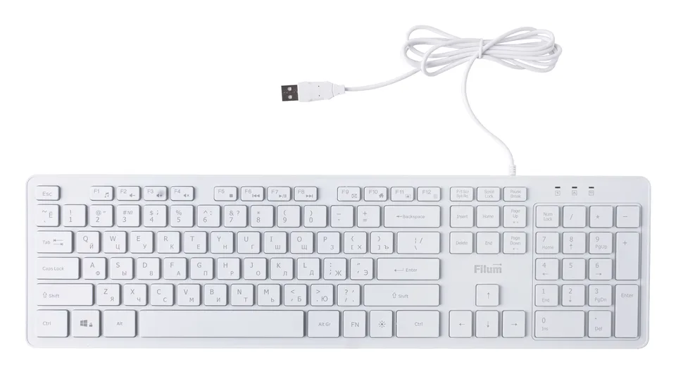 Клавиатура Filum FL-KB25-WH