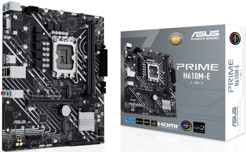Материнская плата ASUS PRIME H610M-E-CSM