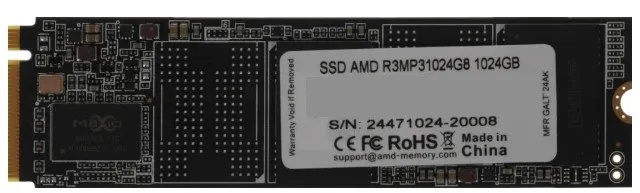 SSD AMD R3MP31024G8 1 ТБ M.2 NVMe