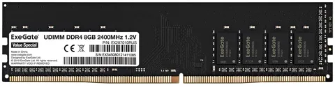 Оперативная память Exegate Value Special DDR4 8 ГБ 2400 МГц
