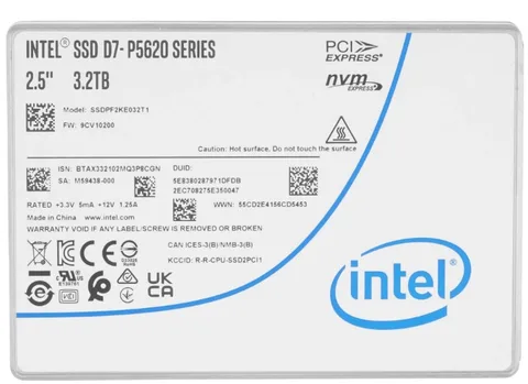 SSD Solidigm D7-P5620 3,2 ТБ U.2