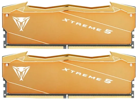 Оперативная память Patriot Viper Xtreme 5 Aurum DDR5 32 ГБ (2×16 ГБ) 6000 МГц
