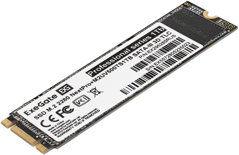 SSD Exegate NextPro+ M2UV500TS1TB 1 ТБ M.2 SATA