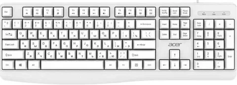 Клавиатура Acer OKW301, белый