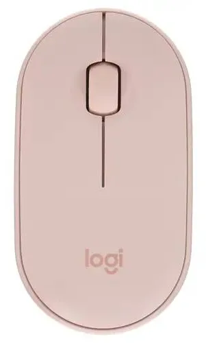 Мышь Logitech Pebble M350, розовый