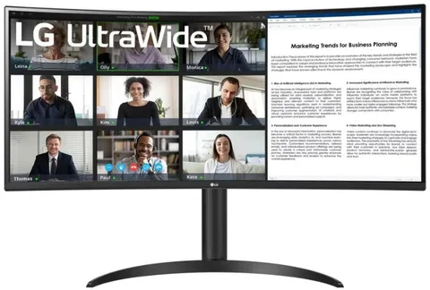 Монитор LG 34WR55QK-B 34"