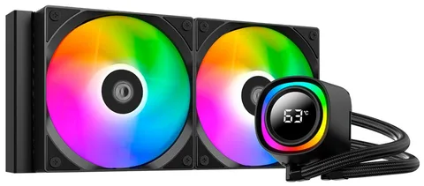 Система охлаждения жидкостная ID-Cooling FX240 TD LGA1851/1700/1200/115X/AM4/AM5 (TDP 300W, 2*120mm)