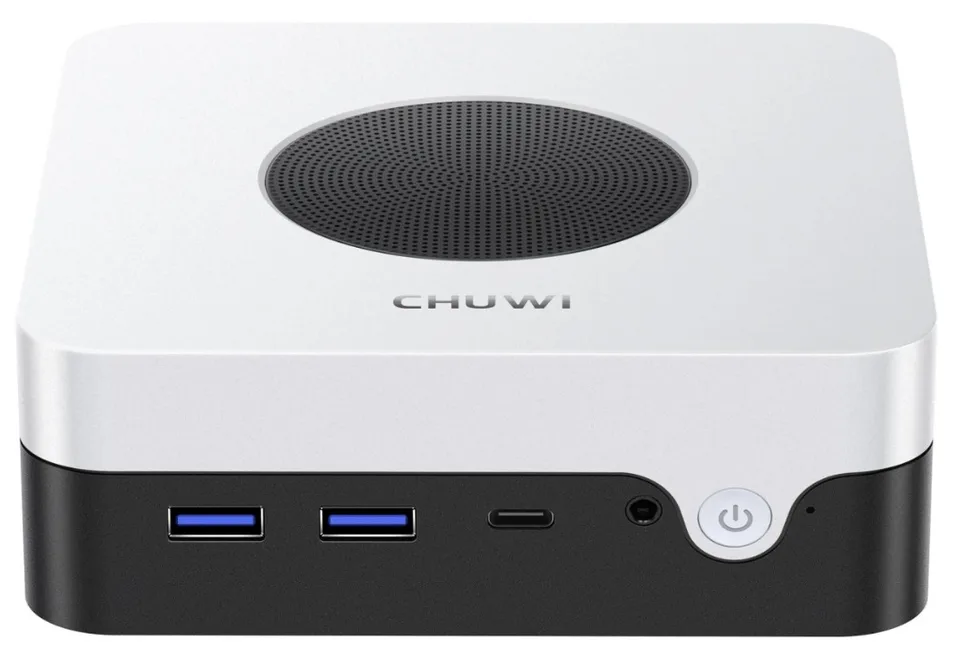 Компьютер Chuwi LarkBox X (Core i3-1220P, 8 ГБ, 256 ГБ SSD), серый