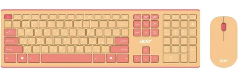 Клавиатура и мышь Wireless Acer OCC205 ZL.ACCEE.00F USB, pink