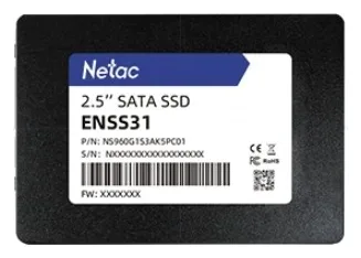 SSD Netac ENSS31 480 ГБ 2,5" SATA