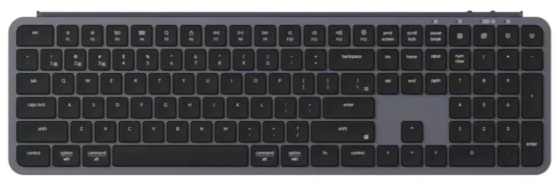 Клавиатура Keychron B6 Pro, серый
