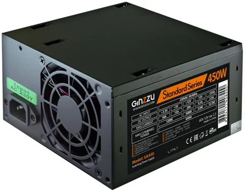Блок питания Ginzzu SA450
