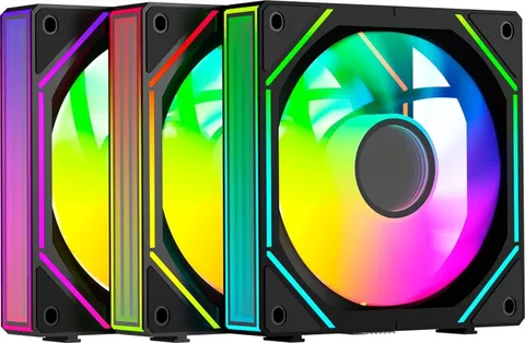 Вентилятор Ocypus Gamma F12 UNI BK ARGB REVERSE BLADE 3in1