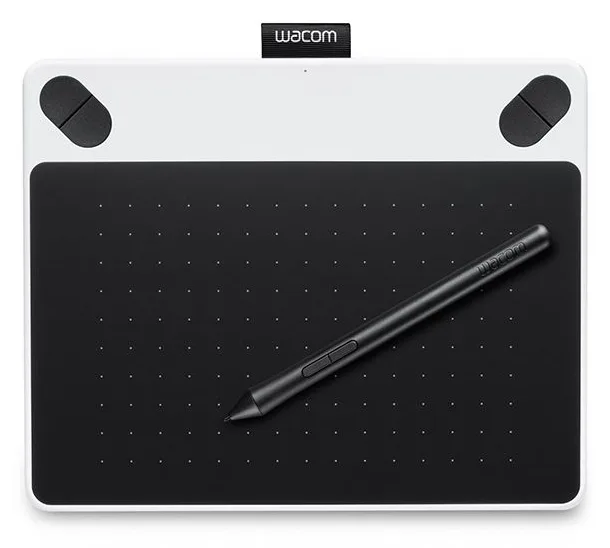 Графический планшет Wacom Intuos Draw Pen S, белый