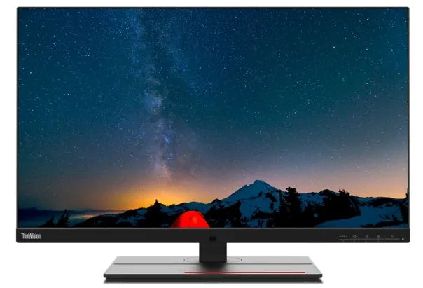 Монитор 27" Lenovo ThinkVision P27u-20 62CBRAS6CB 3840x2160 WLED, 16:9, IPS, 450cd, 1000:1, 3M:1, 4ms, 178/178, 3*USB, 2*HDMI, DP, 60Hz, Speakers, Til 27"