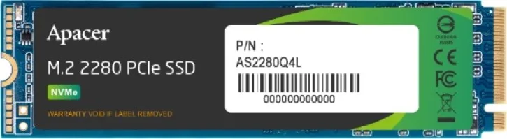 SSD Apacer AP256GAS2280Q4L-1 256 ГБ M.2