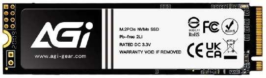 SSD AGI AI298 512 ГБ M.2 NVMe