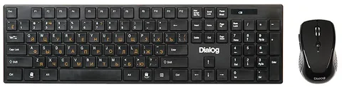 Клавиатура и мышь Dialog KMROP-4030U black USB