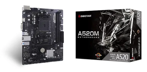 Материнская плата Biostar A520MHP 2.0