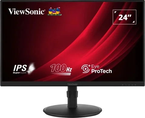 Монитор 23,8" Viewsonic VA2408-HDJ 1920x1080 LED, 16:9, IPS, 250cd, 1300:1, 50M:1, 5ms, 178/178, VGA, HDMI, DP, 100Hz, HAS, tilt, pivot, swivel, VESA 23,8"