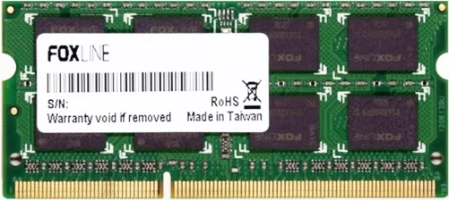 Оперативная память Foxline FL1600D3S11L-8G DDR3 SO-DIMM 8 ГБ 1600 МГц