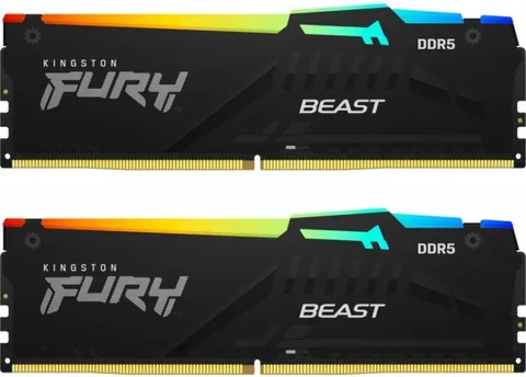 Оперативная память Kingston FURY KF568C34BBEAK2-32 DDR5 32 ГБ (2×16 ГБ) 6800 МГц