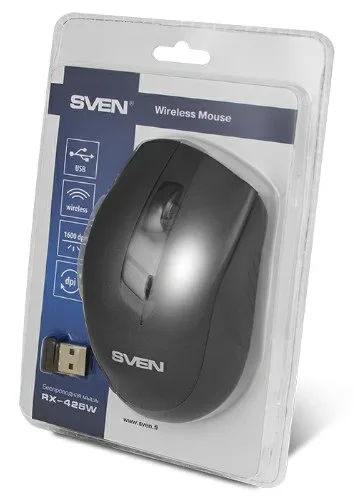 Мышь Sven RX-425W, чёрный