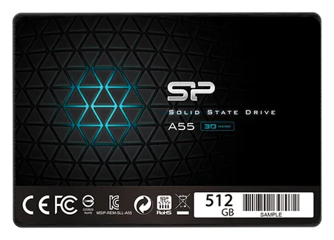 SSD Silicon Power SP512GBSS3A55S25 512 ГБ 2,5" SATA