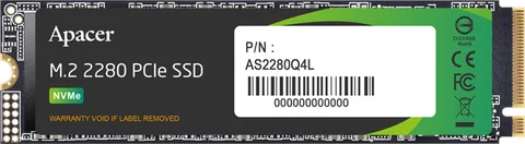 SSD Apacer AP512GAS2280Q4L-1 512 ГБ M.2 NVMe