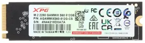 SSD ADATA AGAMMIXS60-512G-CS 512 ГБ M.2 NVMe