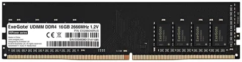 Оперативная память Exegate EX288046RUS DDR4 16 ГБ 2666 МГц