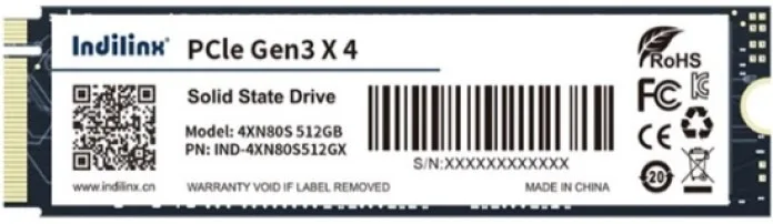 SSD INDILINX IND-4XN80S512GX 512 ГБ M.2 NVMe