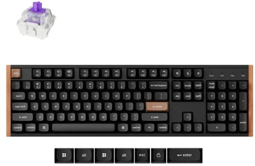 Клавиатура Keychron K10H-F1-RU