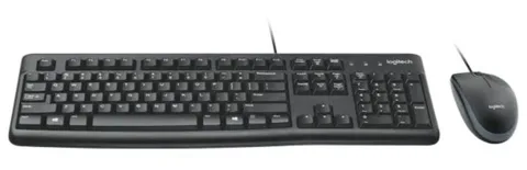 Клавиатура и мышь Logitech K120 и B100